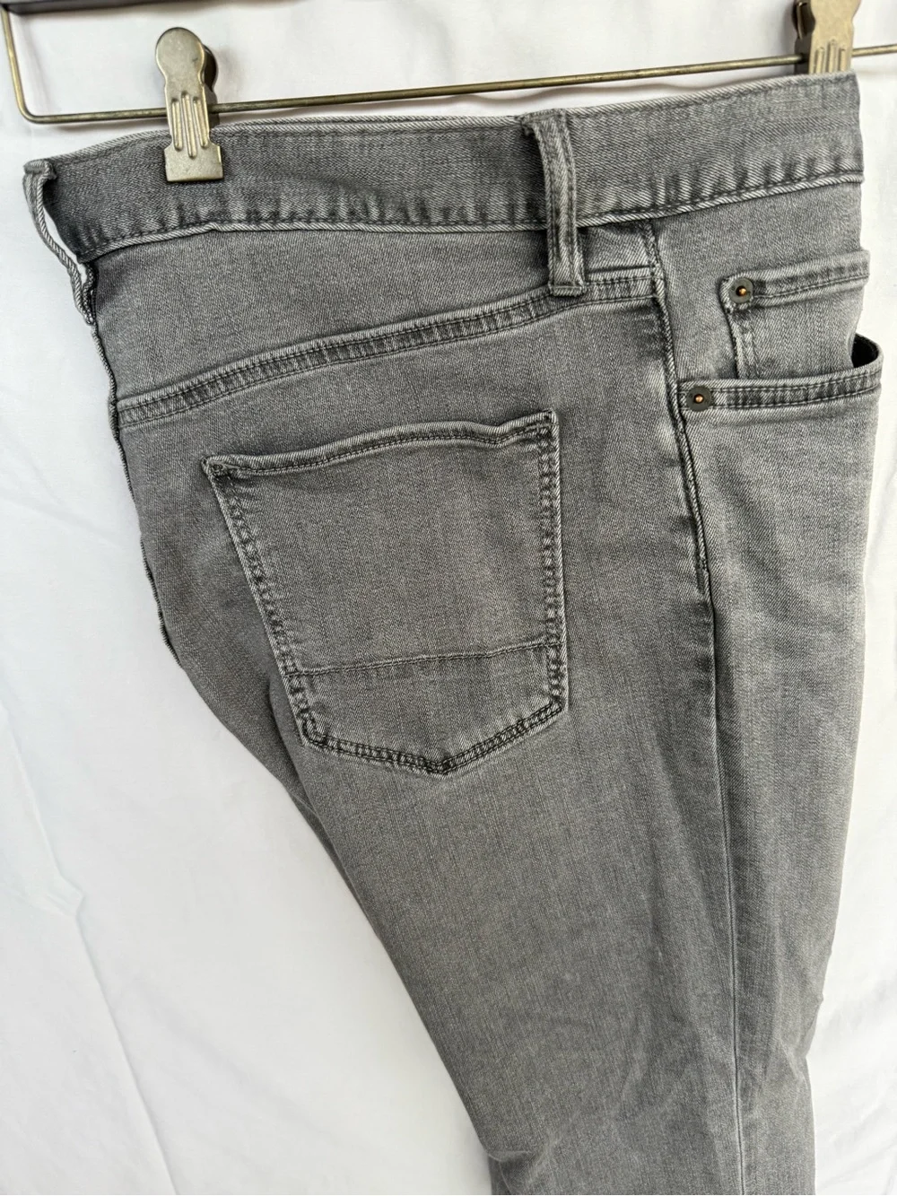Banana Republic Men's Slim Straight Gray Jeans